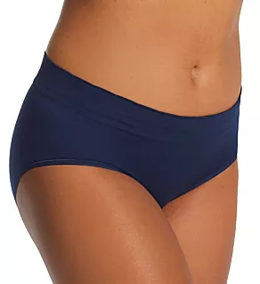No Pinch, No Show Seamless Hipster Panty Ghost Navy 6