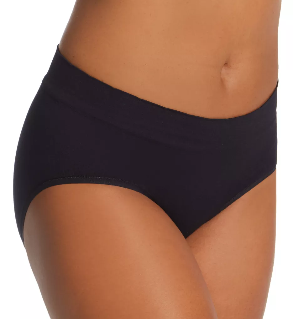 No Pinch, No Show Seamless Hipster Panty Midnight Black 5