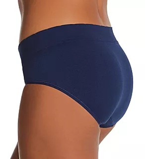 No Pinch, No Show Seamless Hipster Panty Ghost Navy 6