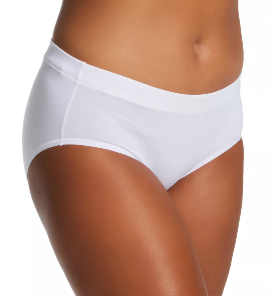 Elevated Modal Hipster Panty Star White 5