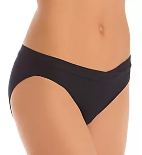 Beyond Comfort Silky Stretch Bikini Panty Midnight Black 5
