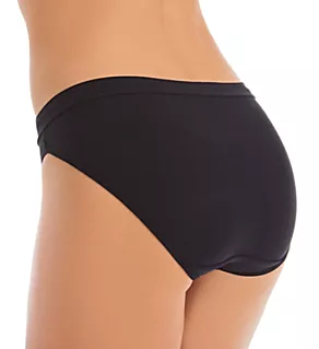 Beyond Comfort Silky Stretch Bikini Panty Midnight Black 5