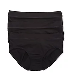 Comfort Hipster Panty - 3 Pack Black x3 8