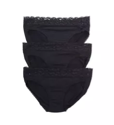 Flattering Lace Bikini Panty - 3 Pack