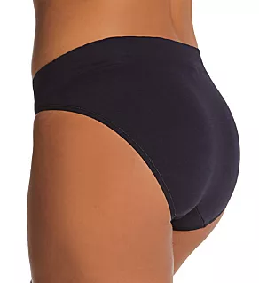 No Pinch, No Show Seamless Bikini Panty - 3 Pack BLACK MULTI 8