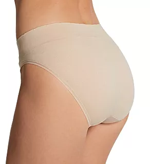 No Pinch, No Show Seamless Bikini Panty - 3 Pack Damask Neutral Multi 7