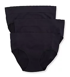 No Pinch, No Show Seamless Hipster Panty - 3 Pack BLACK MULTI 5
