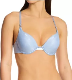 Ego Boost Jacquard Push Up Bra Faded Denim Jacquard 34B