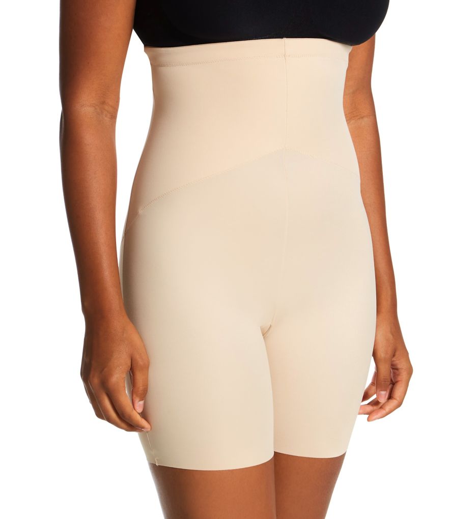 ByeBra - Lacy Shapewear Lacy High Waist Shaping Short Beige