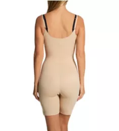 Wear Your Own Bra Shaping Bodysuit Damask Neutral 3X