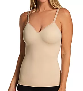 Shaping Camisole with Built In Bra Damask Neutral S