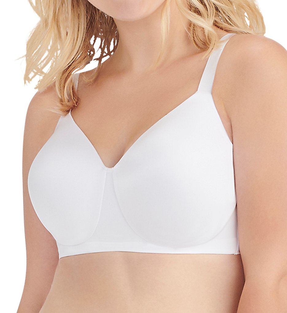 Vanity Fair 71203 Nearly Invisible Full Figure Wirefree Bra (Star White)