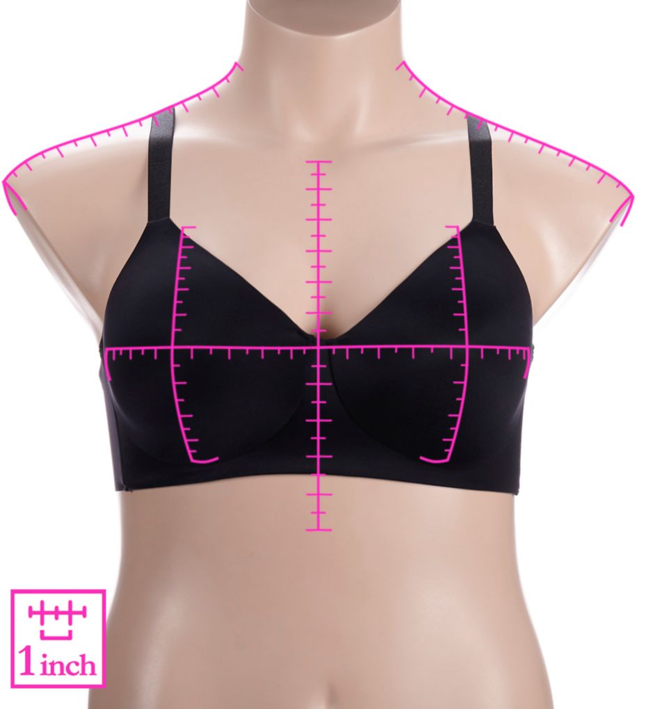 Vanity Fair Nearly Invisible Full Figure Wirefree Bra 71203 - Image 3