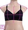 Vanity Fair Nearly Invisible Full Figure Wirefree Bra 71203 - Image 3