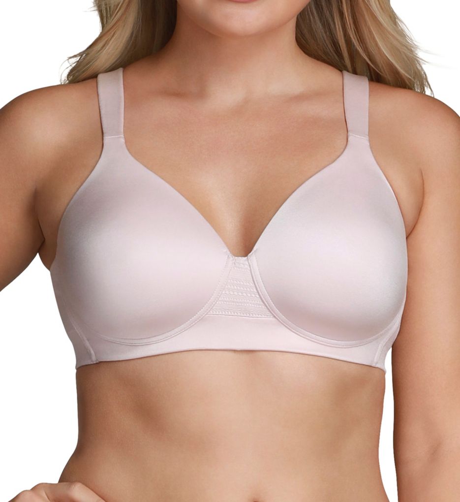 D, DD Cup Full-Figure Contour Wirefree Bras With J-Hook(3 Pack)