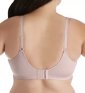 Beyond Comfort Full Figure Wirefree Bra Sheer Quartz 38DD