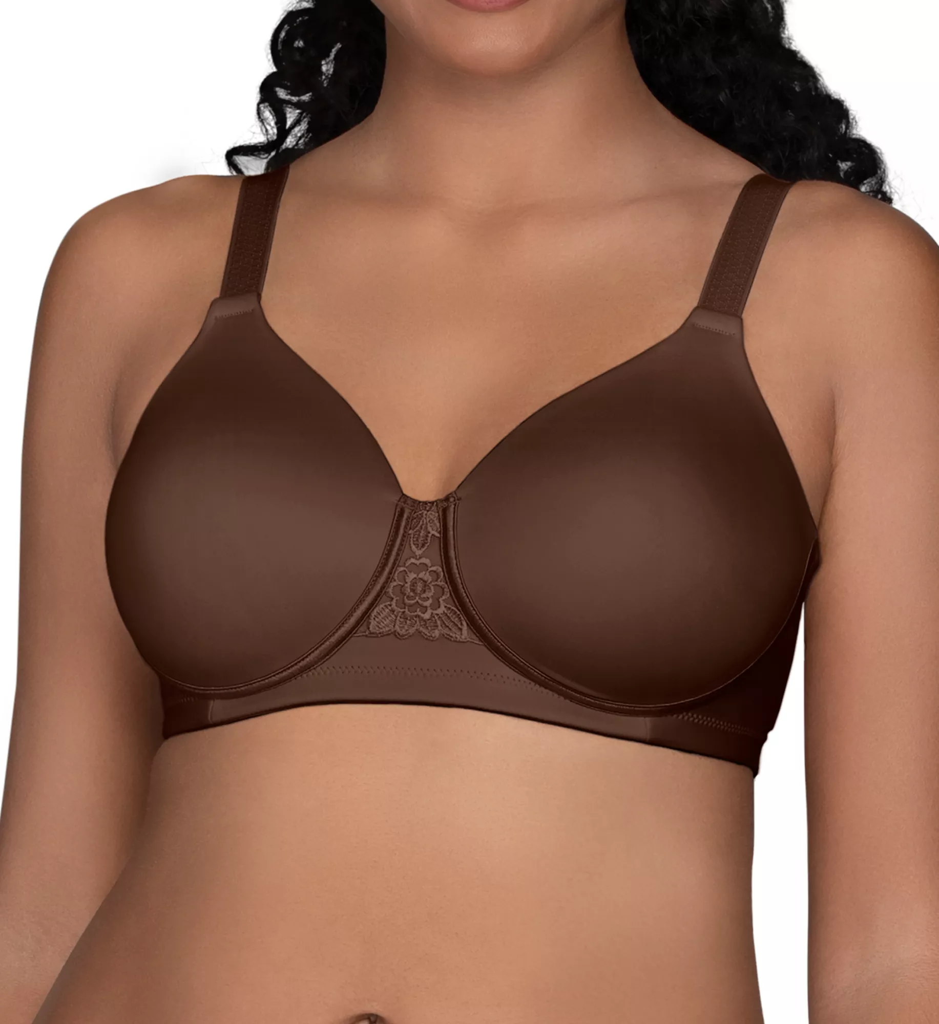 Reggiseno Vanity Fair Beauty Back Full Coverage Wirefree 72345 - Senza Ferretto, Morbido E Modellante. Taglie Forti, Chiusura Multipla, Fasce Regolabili. - 5