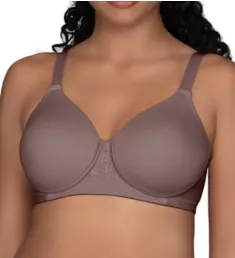 Beauty Back Full Figure Wirefree Bra Walnut 36C