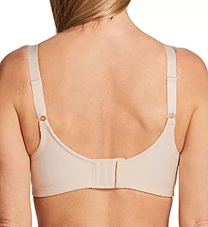 Beauty Back Full Figure Wirefree Bra Damask Neutral 40B
