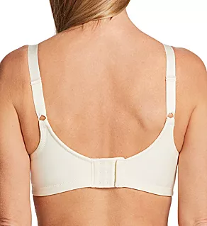 Beauty Back Full Figure Wirefree Bra Ivory 40B