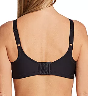 Beauty Back Full Figure Wirefree Bra Midnight Black 42C