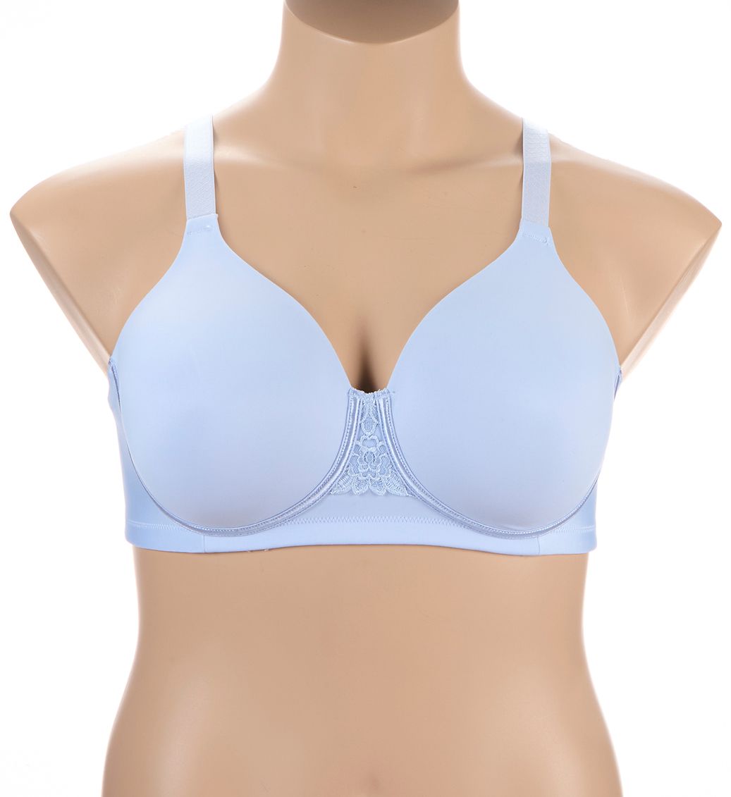 Vanity Fair Beauty Back Full Figure Wirefree Bra Blue Dreams 38D  - Image 1