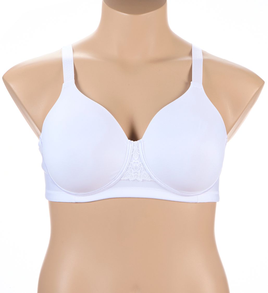 Vanity Fair Beauty Back Full Figure Wirefree Bra Star White 42H  - Image 1
