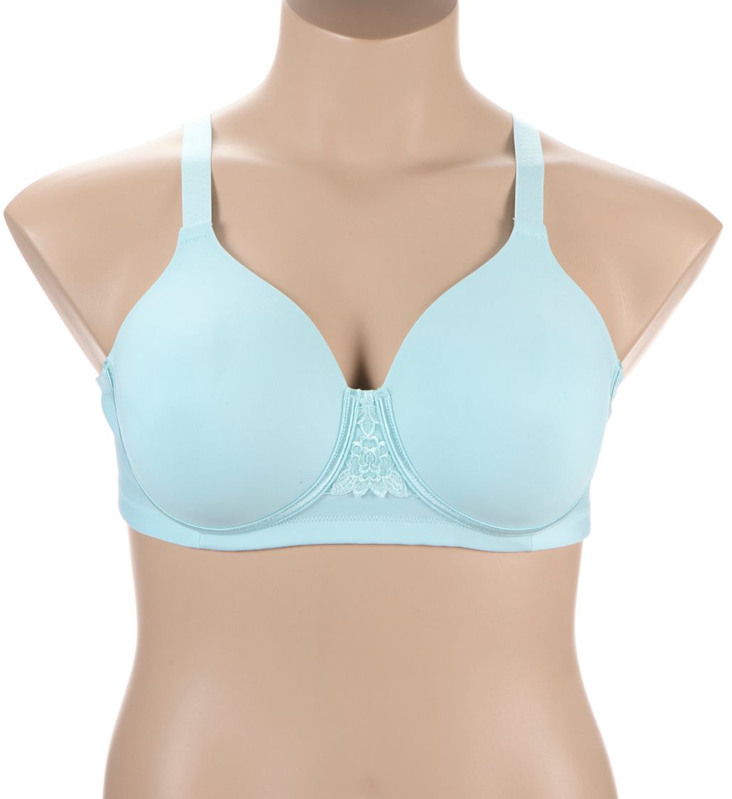 Vanity Fair Beauty Back Full Figure Wirefree Bra Talisman Blue 36D  - Image 1