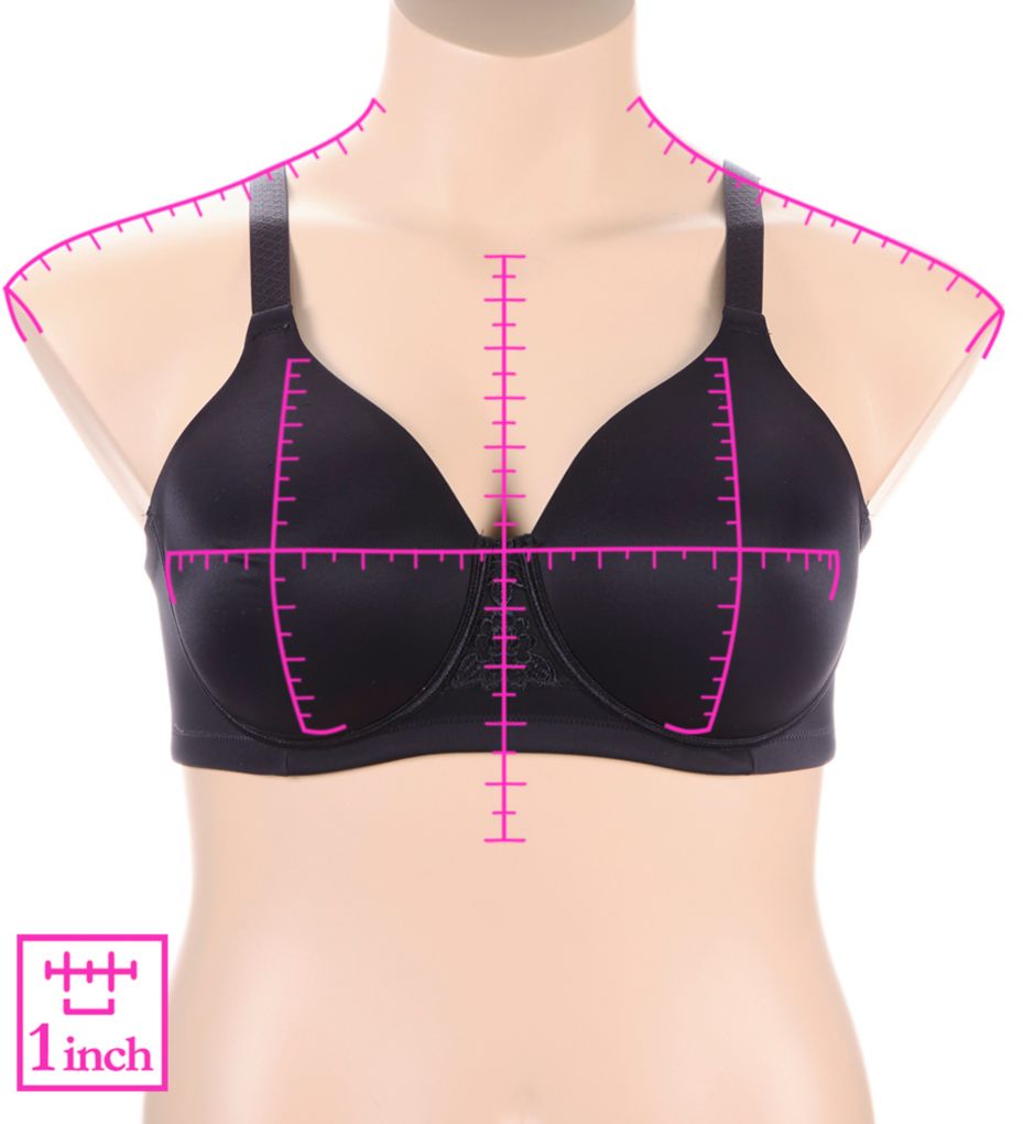 Beauty Back Full Figure Wirefree Smoothing Bra