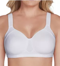 Full Figure Wirefree Sports Bra Star White 42DD