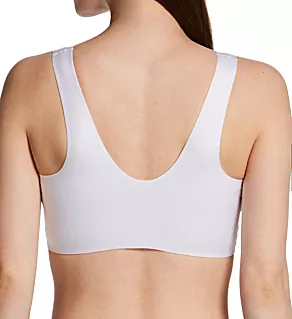 Sleek & Smooth Wireless Pullover Bra White L