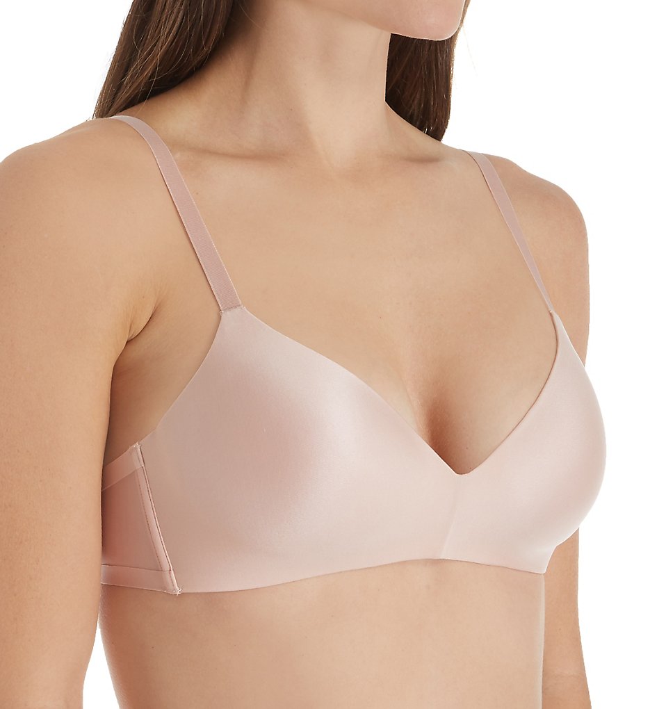 Vanity Fair 72200 Nearly Invisible Full Coverage Wirefree Bra (In The Buff)