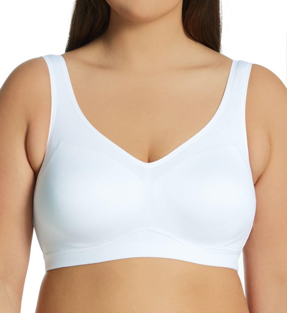 Beyond Comfort Pullover Wirefree Bra Star White S by Vanity Fair