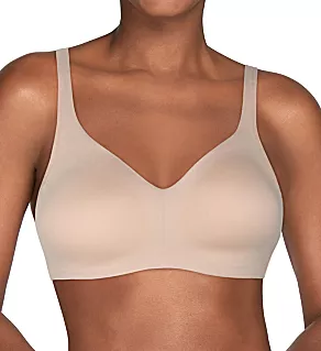Beyond Comfort Simple Sizing Wirefree Bra Damask Neutral 3X