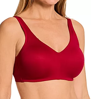Beyond Comfort Simple Sizing Wirefree Bra Legacy Red XL
