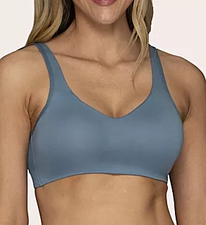 Beyond Comfort Simple Sizing Wirefree Bra Urban Blue S