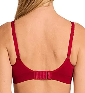 Beyond Comfort Simple Sizing Wirefree Bra Legacy Red XL