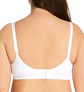 Beyond Comfort Simple Sizing Wirefree Bra Star White M