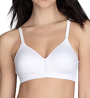 Beyond Comfort Full Coverage Wirefree Bra Star White 36D