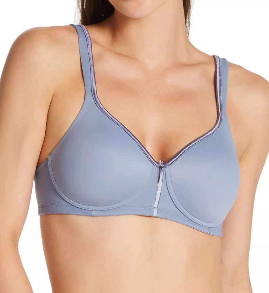 Body Caress Wirefree Bra Blue Willow 38C