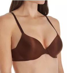 Nearly Invisible Full Coverage Underwire Bra Cappuccino 38DD