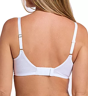 Breathable Luxe Underwire Side Support Bra Star White 38C