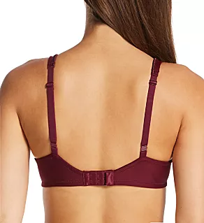 Body Caress Underwire Bra Moody Maroon 38B