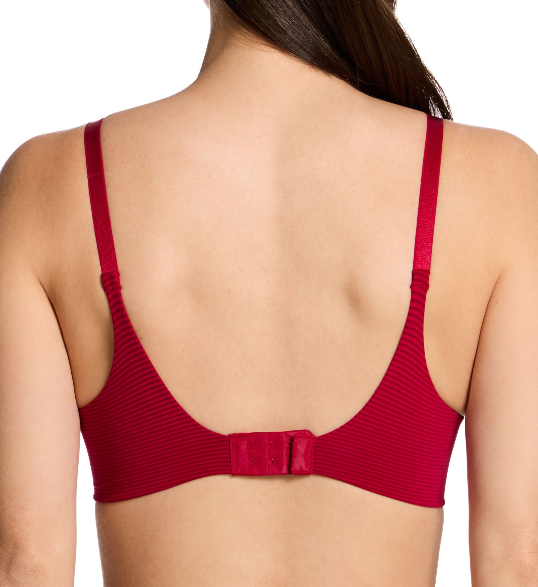 Vanity Fair Beauty Back Full Coverage Underwire Bra Legacy Red Stripe 40C  - Image 2