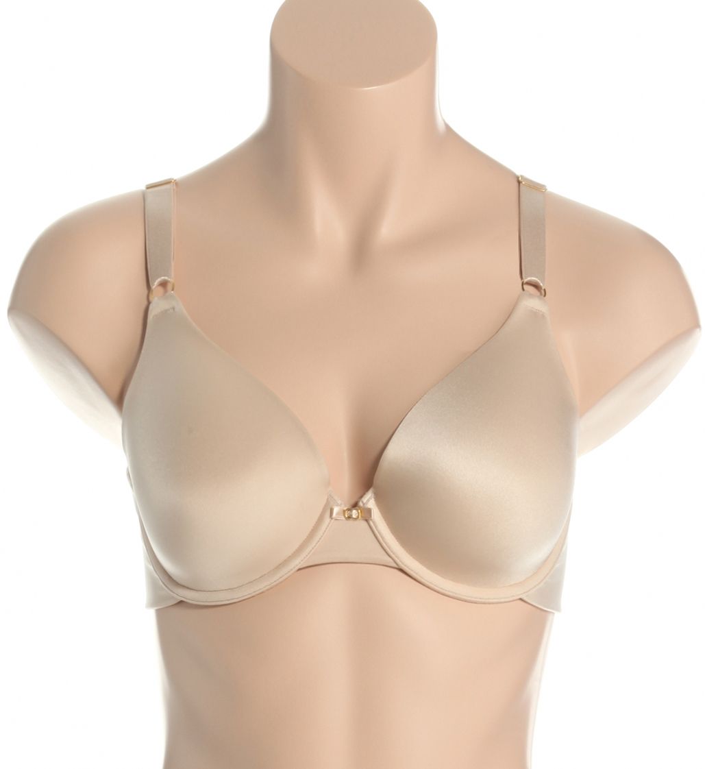 Vanity Fair Beauty Back Full Coverage Underwire Bra Damask Neutral 36D  - Image 1