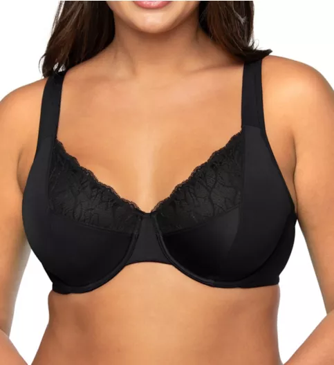 Vanity Fair Flattering Lace Minimizer Underwire Bra 76014