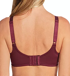 Beauty Back Full Figure Minimizer Underwire Bra Sophisticated Plum 32DD