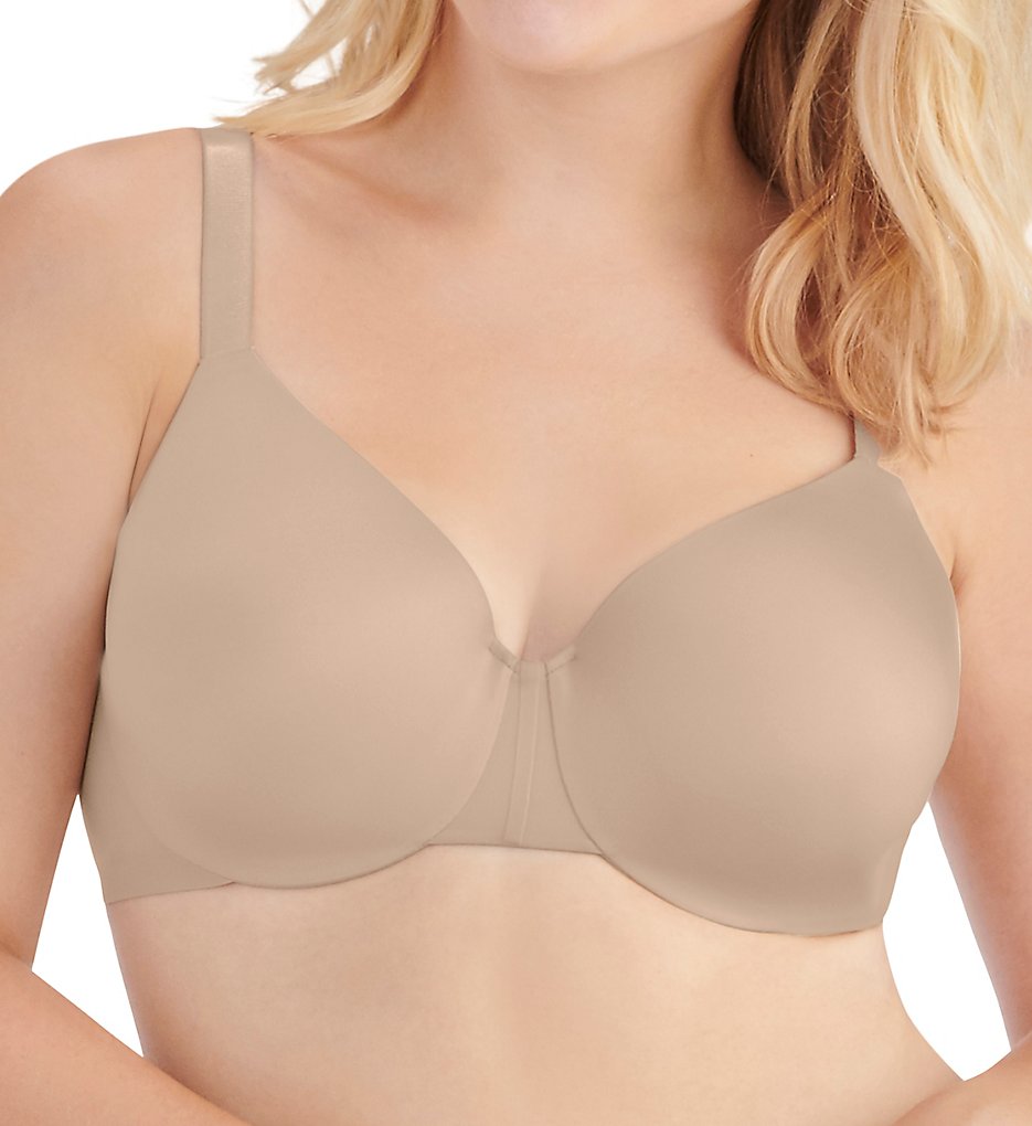 Vanity Fair 76207 Nearly Invisible Full Figure Underwire Bra (Damask Neutral)