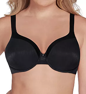 Illumination Full Figure Underwire Bra Midnight Black 36C
