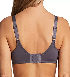 Beauty Back Full Figure Underwire Bra Steele Violet 36C